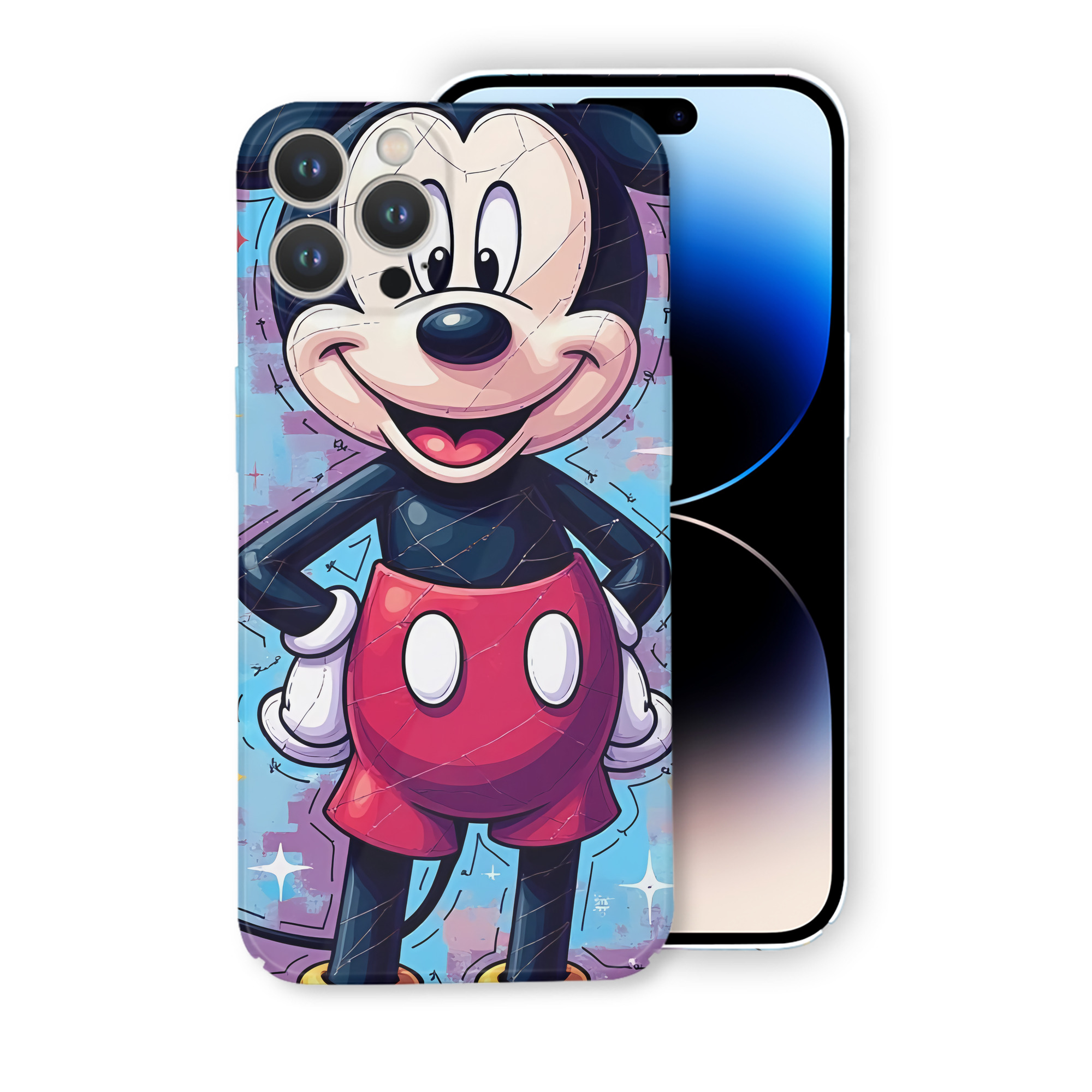 （画像用） ミッキーマウス Mickey Mouse 【iPhone 14シリーズ対応】ハードケース